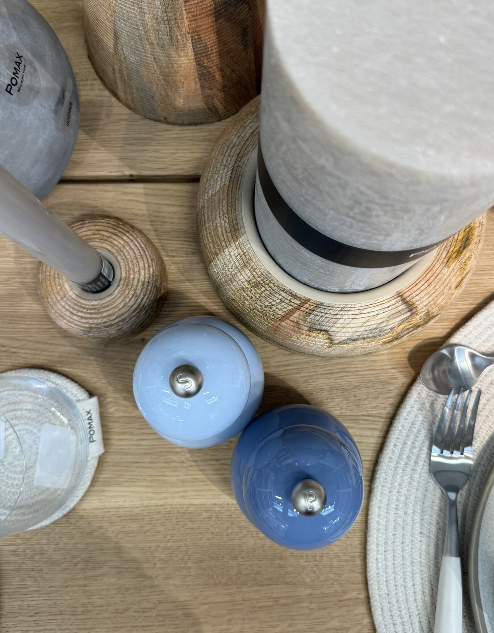 Fine Dining and Living Peper en zoutmolen - set - blauw