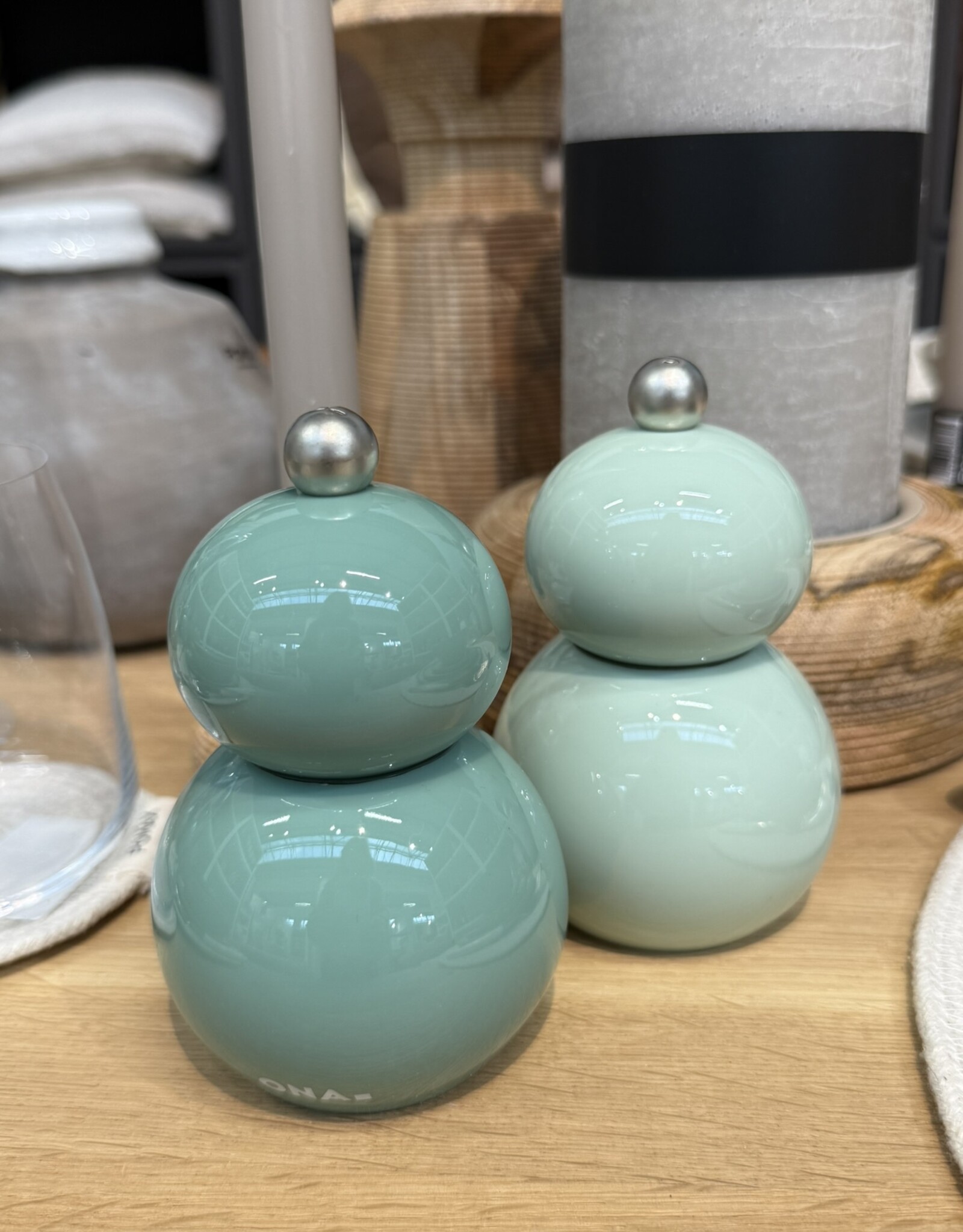 Fine Dining and Living Peper en zoutmolen - set - groen