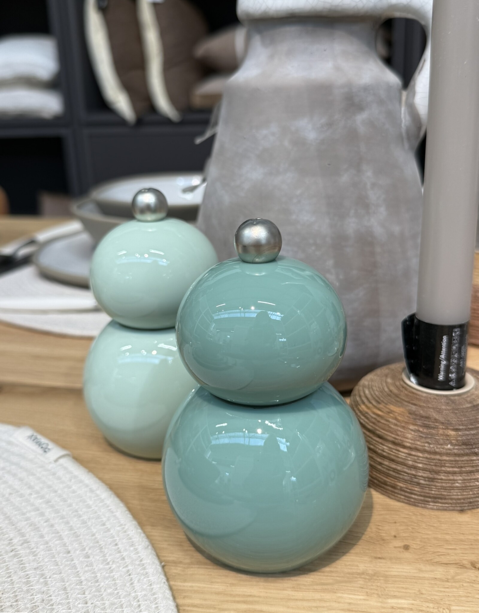 Fine Dining and Living Peper en zoutmolen - set - groen