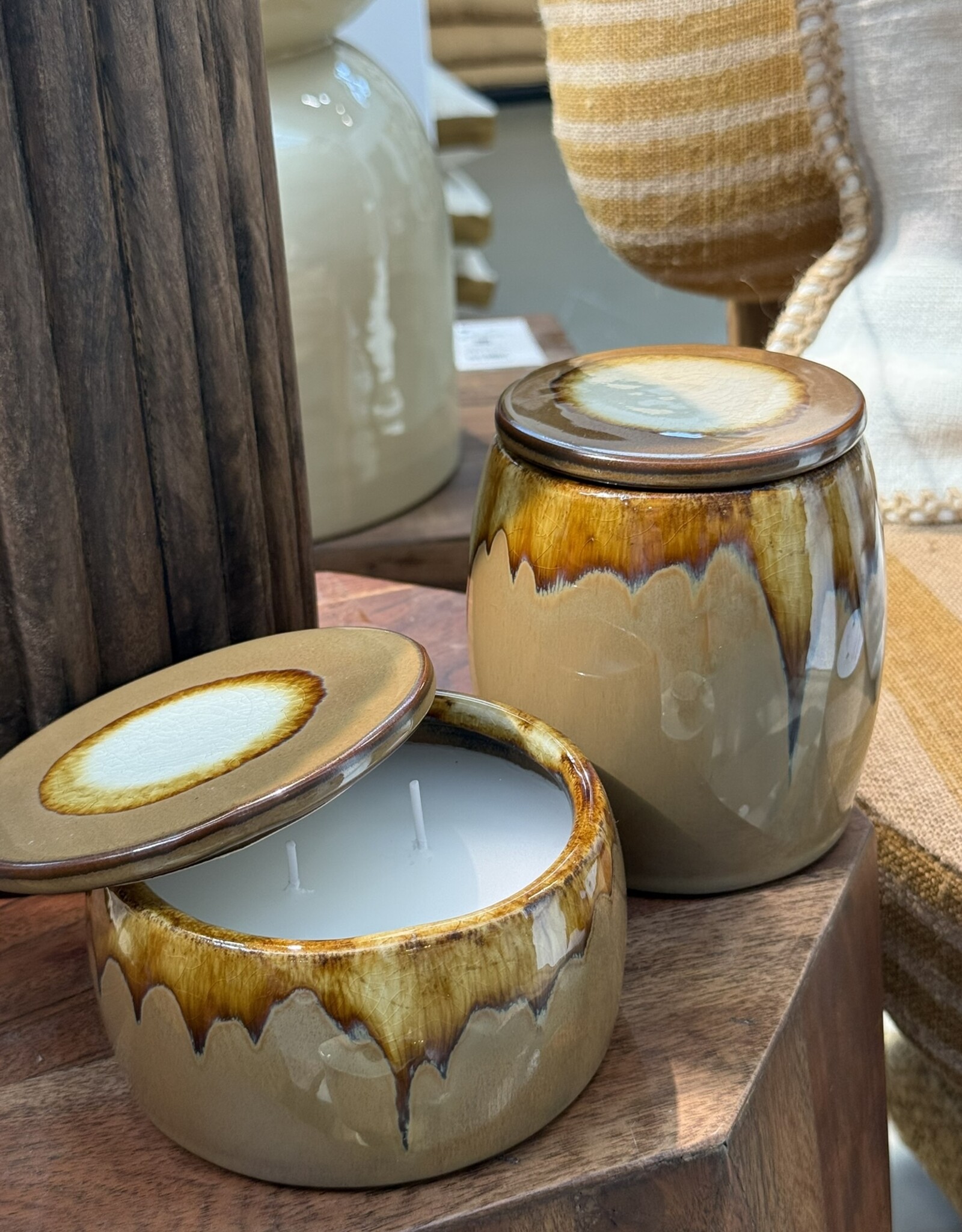 Pomax Pot met deksel 'Shiso' - set van 2