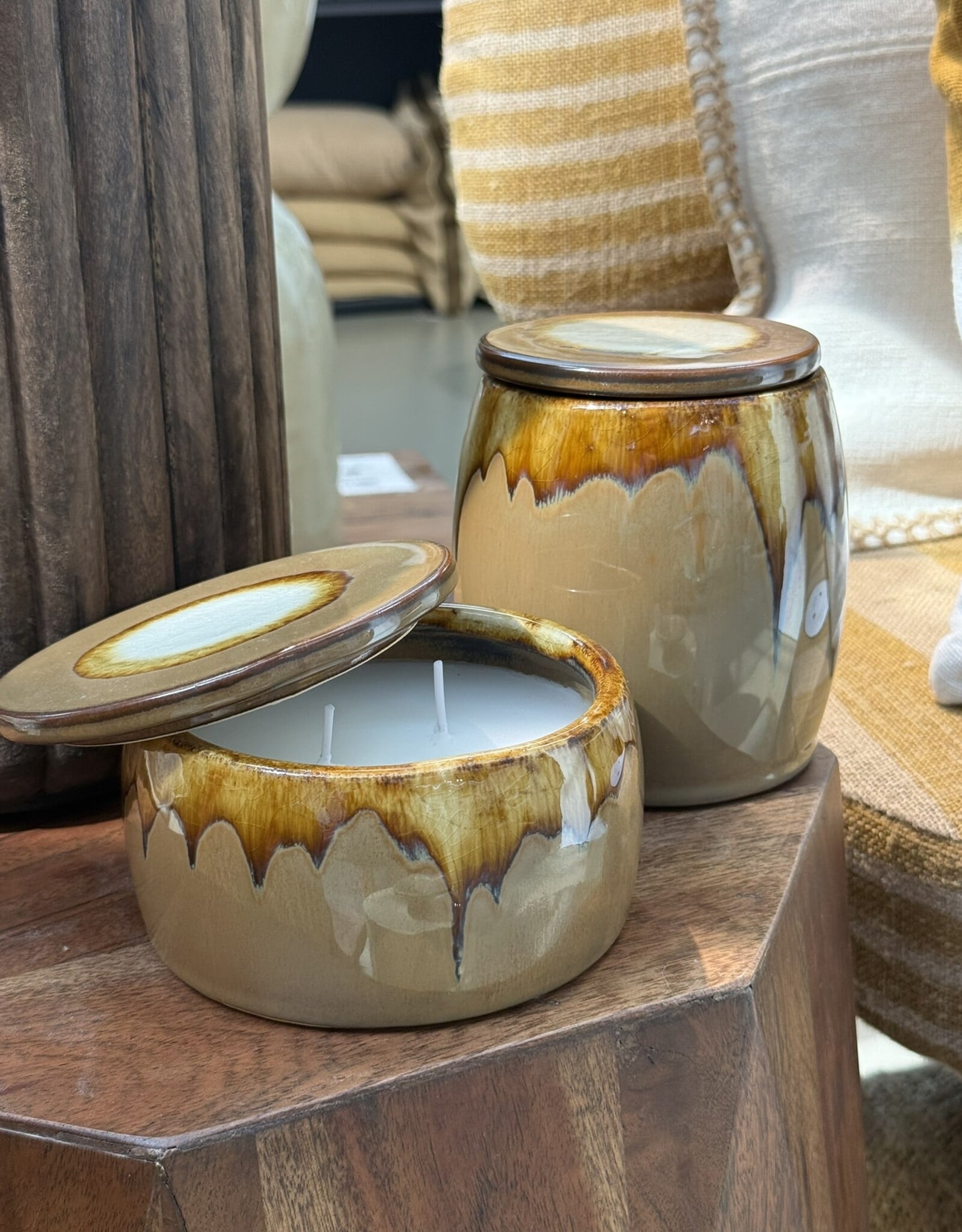 Pomax Pot met deksel 'Shiso' - set van 2