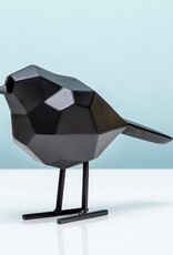 Present time Vogel origami  - zwart