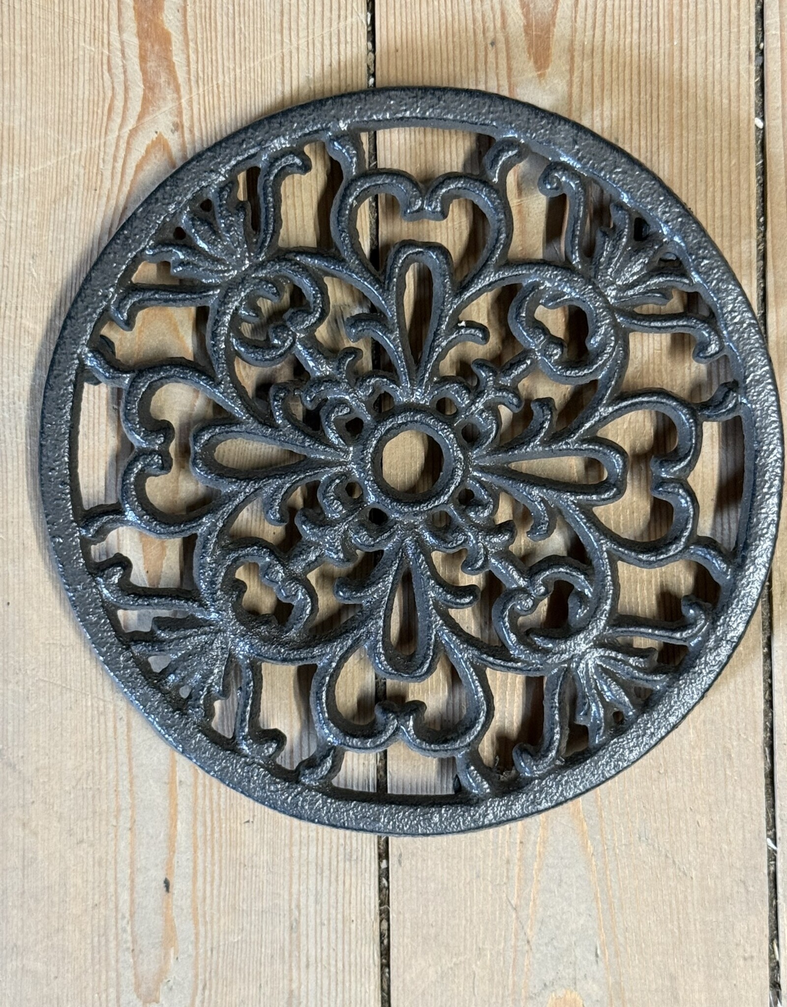 Pannenonderzetter -gietijzer- bruin