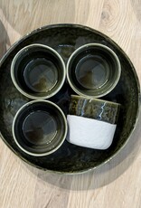 Pomax Koffiebeker small - set van 4  - groen