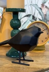 Present time Vogel origami  - zwart