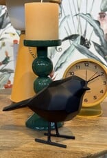 Present time Vogel origami  - zwart
