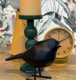 Present time Vogel origami  - zwart