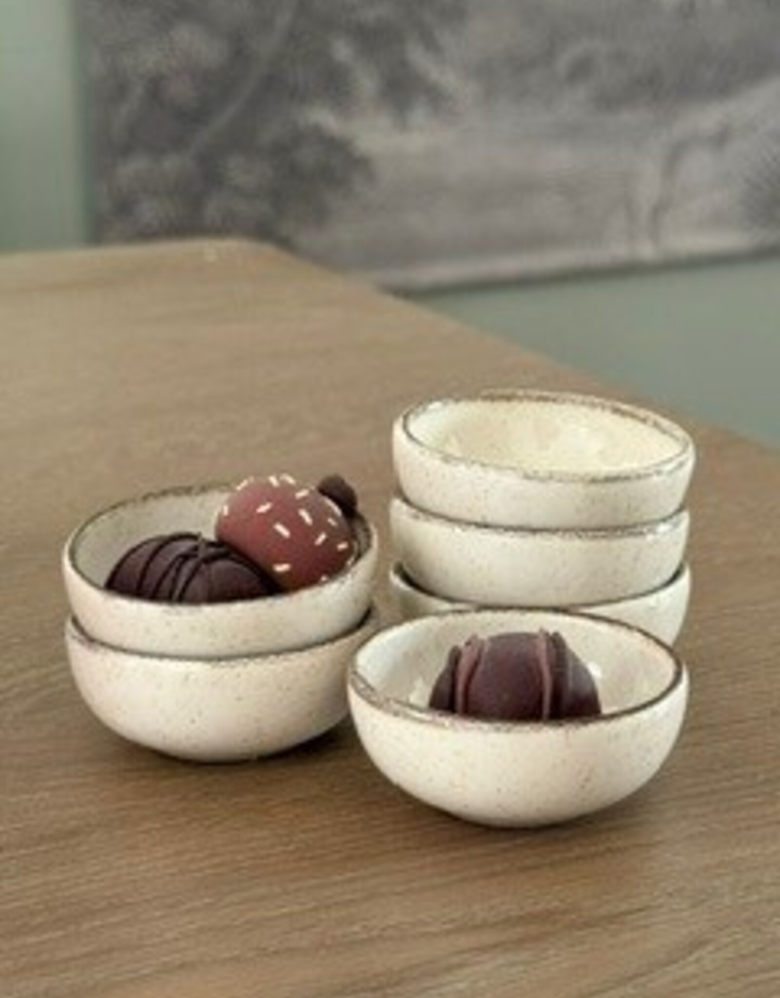 Kitchen Trend  Schaaltje 6 cm  ocean crème - set van 6