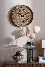 Karlsson  Wandklok Girasol mocha - bruin