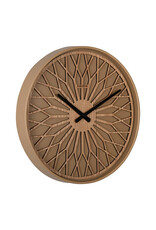 Karlsson  Wandklok Girasol mocha - bruin