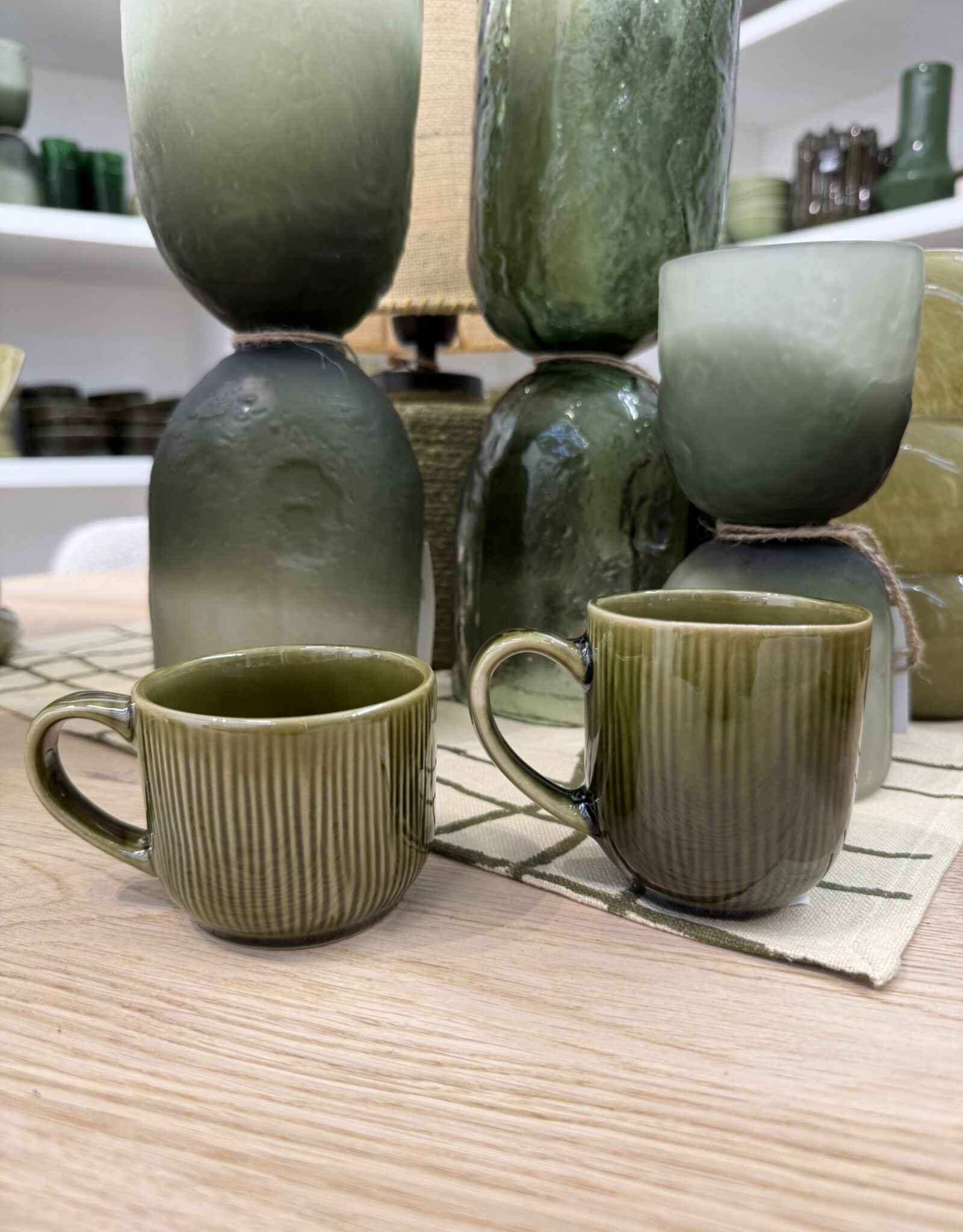 Mica decorations Koffiebeker Nusa - set van 6