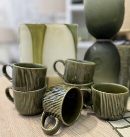 Mica decorations Koffiebeker Nusa - set van 6