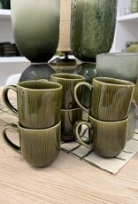 Mica decorations Koffiebeker Nusa - set van 6