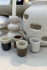 Mica decorations Espresso beker Ethan - set van 4