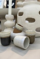 Mica decorations Espresso beker Ethan - set van 4