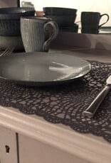 Kersten Placemat grijs - set van 4