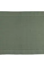 Linen & More Placemats set van 4   - armygroen