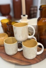 Expo Mok 'Amber' - met oor - set van 6