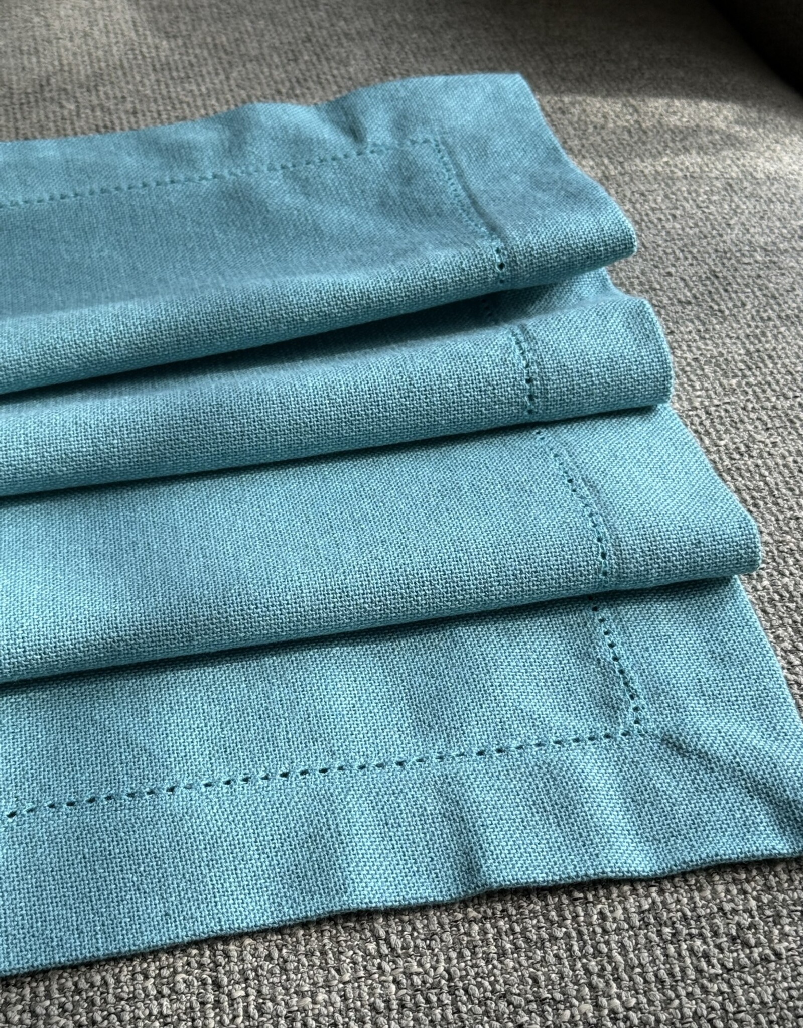 Linen & More Tafelloper  - Indy Aqua