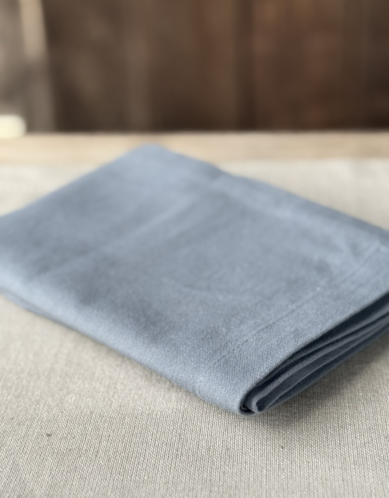 Linen & More Tafelloper  - Jazz - mirrage blue