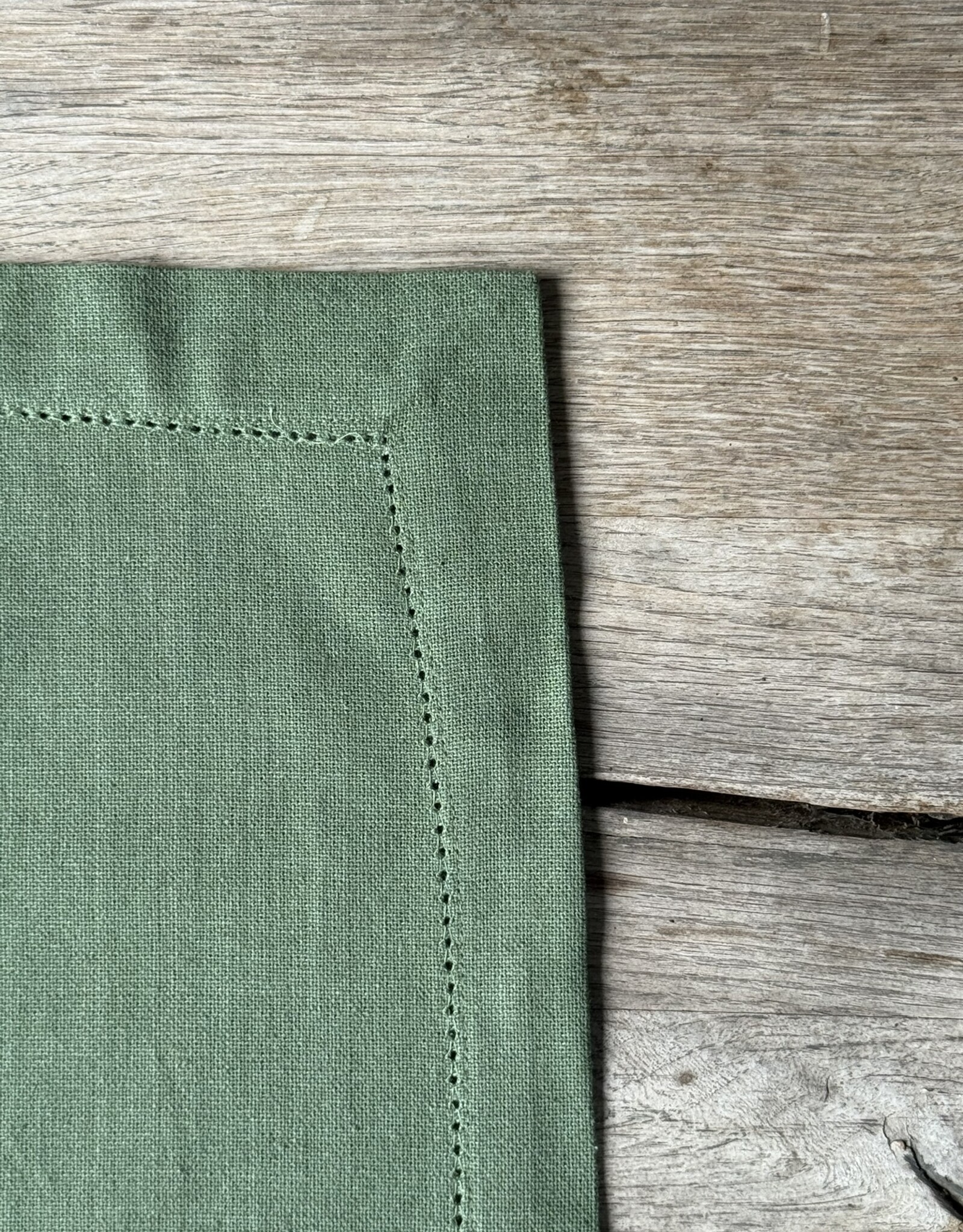 Linen & More Placemats set van 4   - armygroen