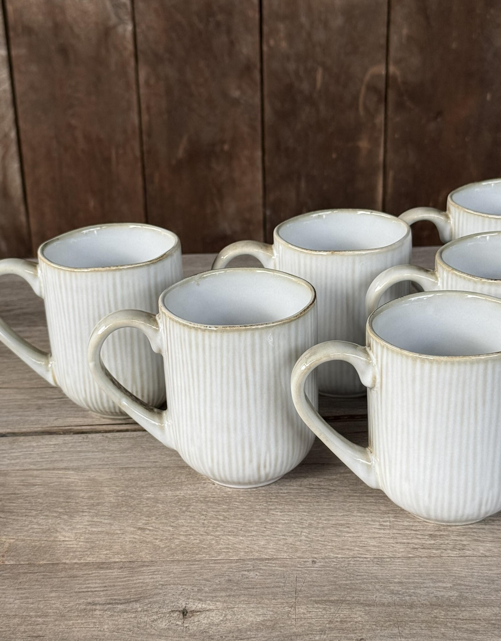 Mica decorations Mok met oor Nusa large - set van 6