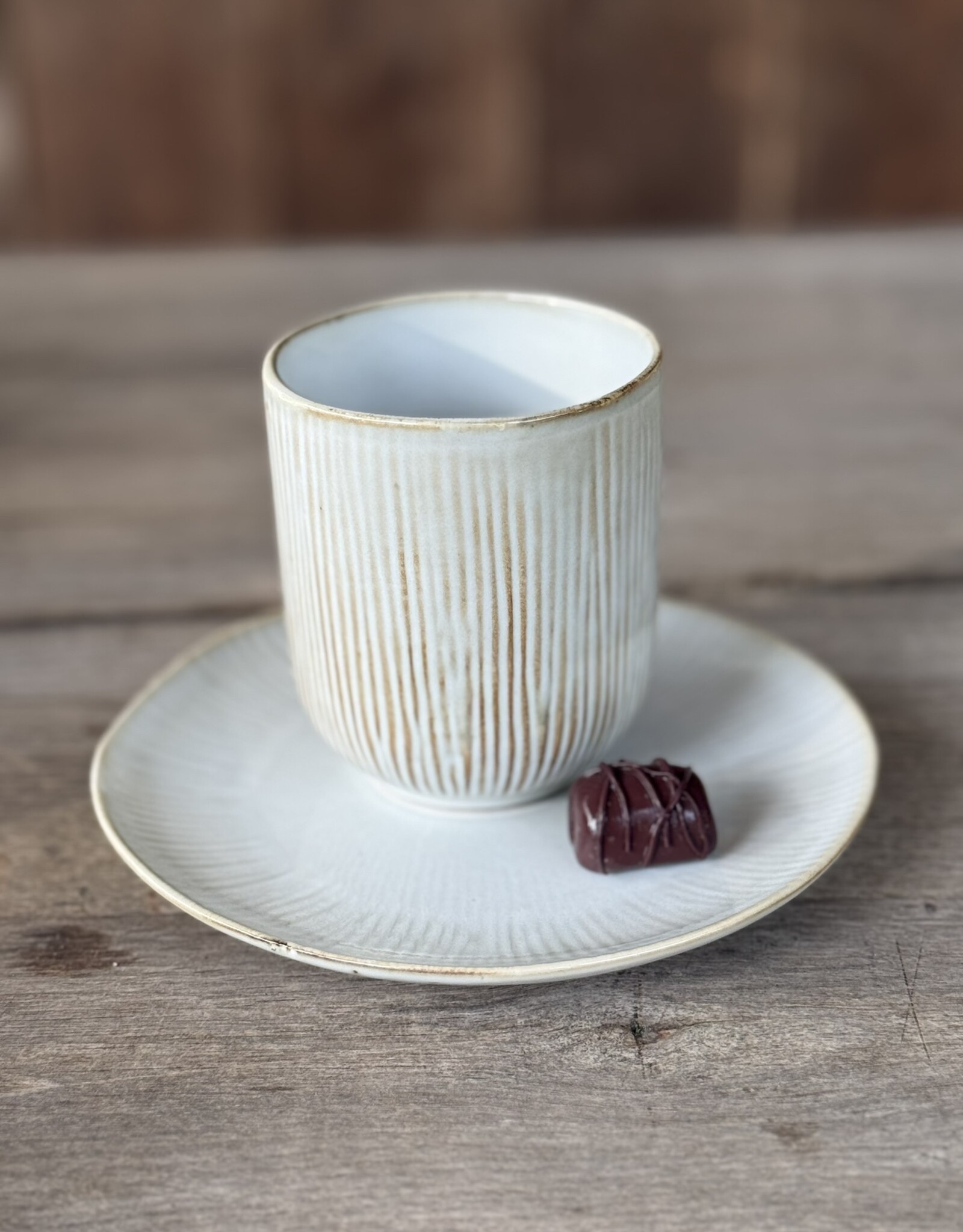 Mica decorations Koffiebeker Nusa large - set van 6