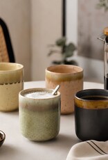 Mica decorations Koffiebeker Brino - set van 4