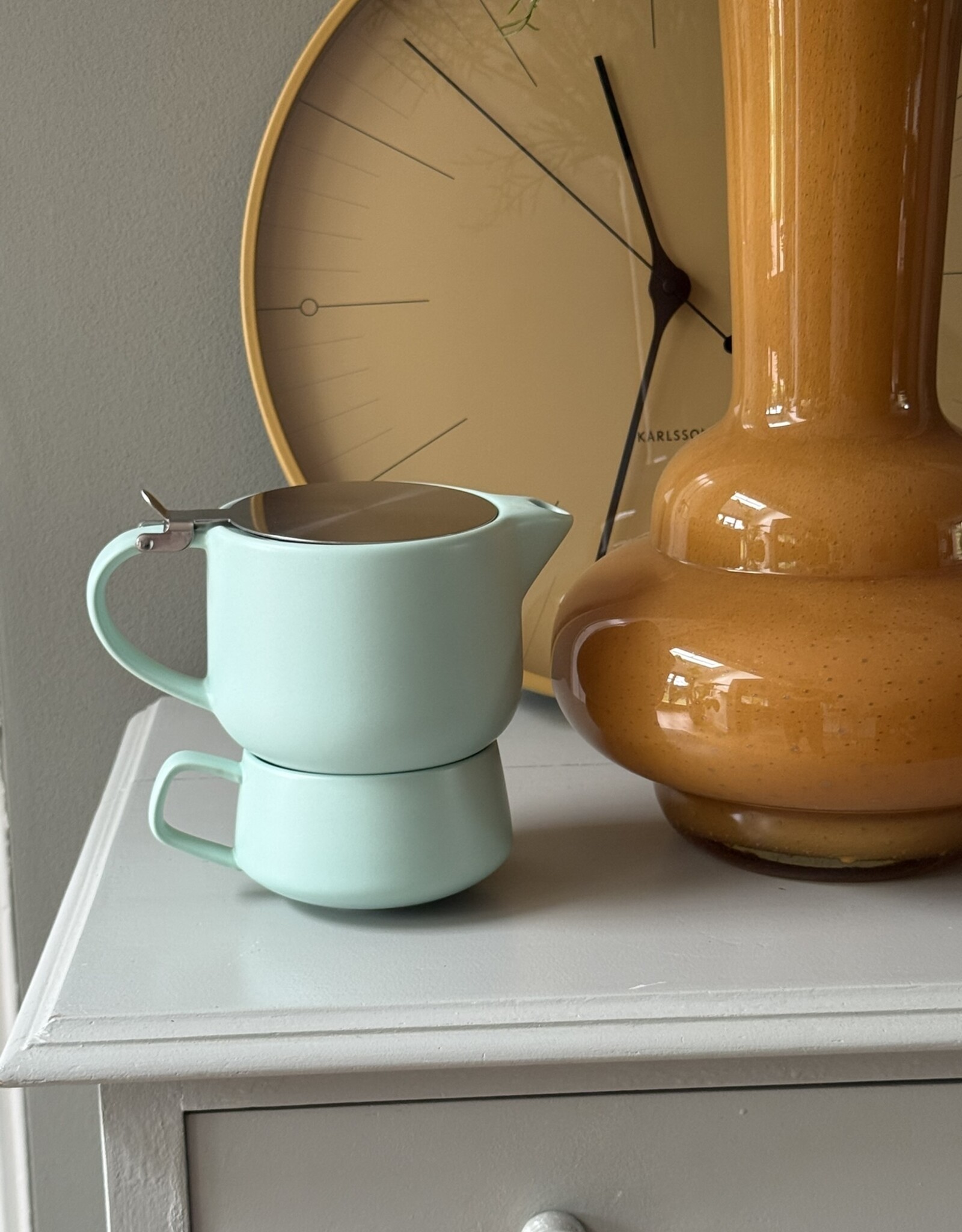 Salt&Pepper Tea for one theeset - mintgroen T4Me S&P