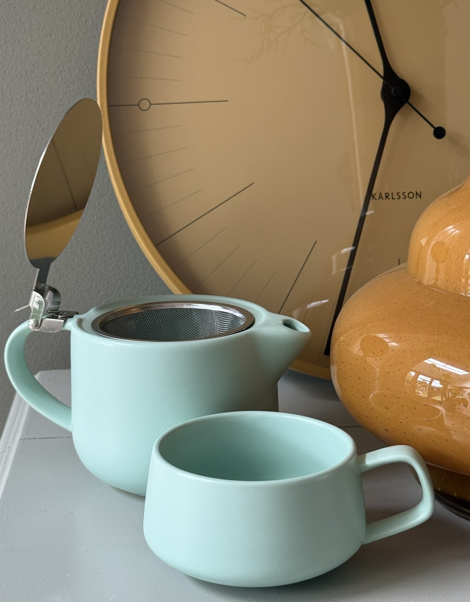 Salt&Pepper Tea for one theeset - mintgroen T4Me S&P