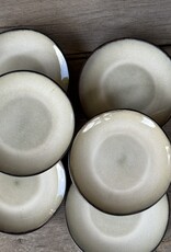 Lavandoux Gebaksbordjes - set van 8 - beige