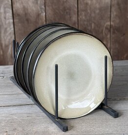 Lavandoux Gebaksbordjes - set van 8 - beige