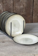 Lavandoux Gebaksbordjes - set van 8 - beige