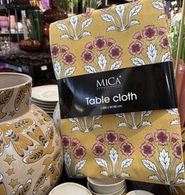 Mica decorations Tafelkleed -  Oker print