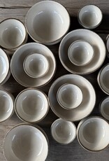 Kitchen Trend  Schaaltje 8 cm  ocean crème - set van 6