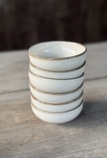 Kitchen Trend  Schaaltje 8 cm  ocean crème - set van 6