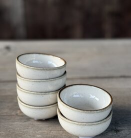 Kitchen Trend Schaaltje 8  cm  ocean crème - set van 6