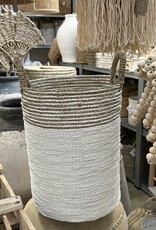 Eigen en anders Opbergmand - Large streep wit