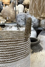 Eigen en anders Opbergmand - Large streep wit