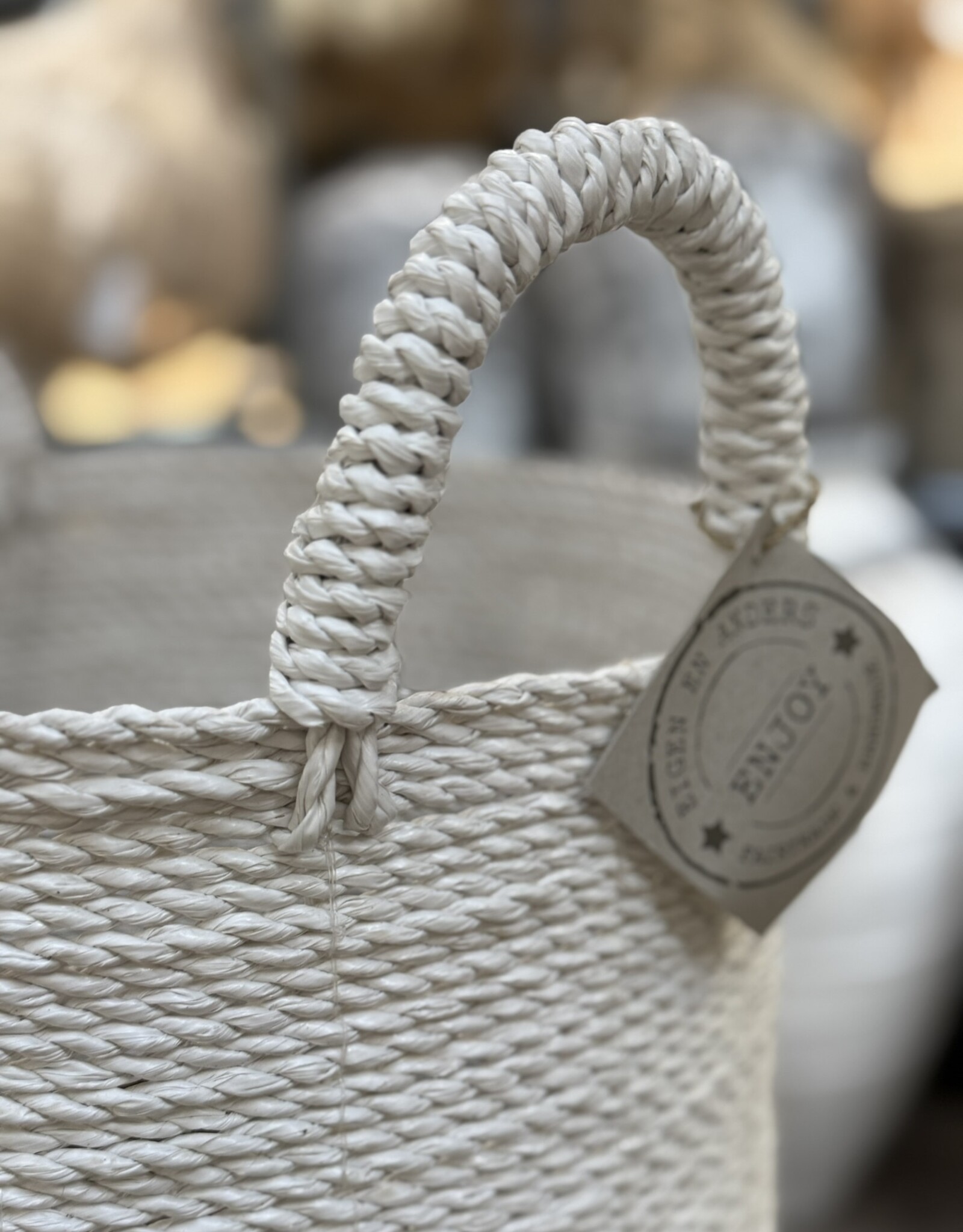 Eigen en anders Opbergmand - Large - natural weaving
