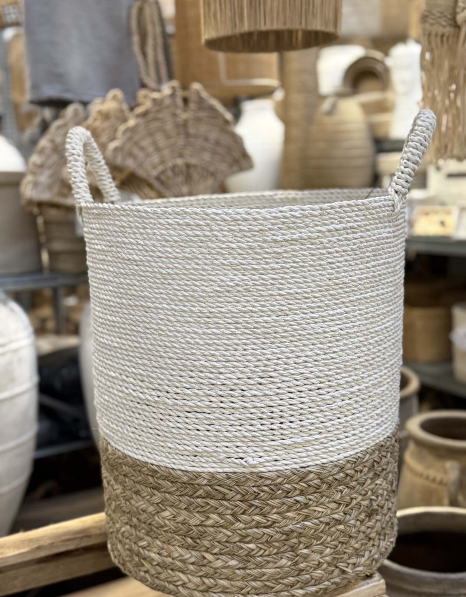 Eigen en anders Opbergmand - XL - natural weaving