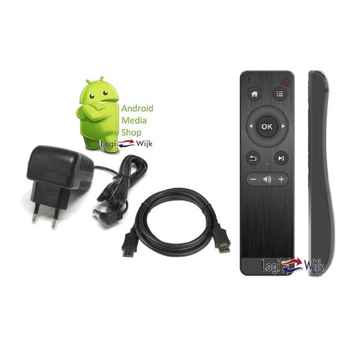 Logiwijk Extra pakket ( Stroom adapter / HDMI kabel / Afstandbediening. Logiwijk Extra pakket ( Stroom adapter / HDMI kabel / Afstandbediening.