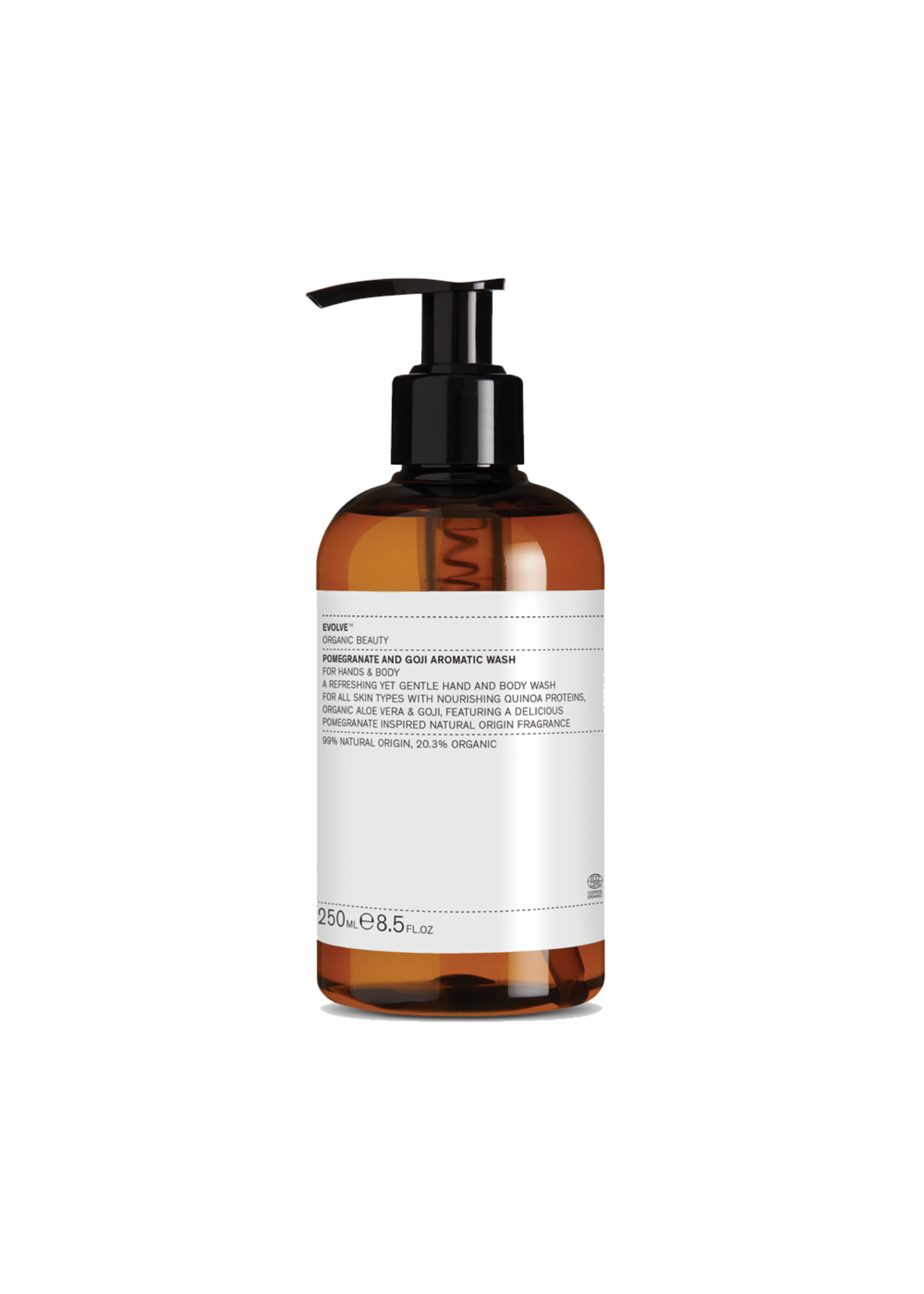 Evolve Organic Beauty  Pomegranate & Goji Aromatic Wash