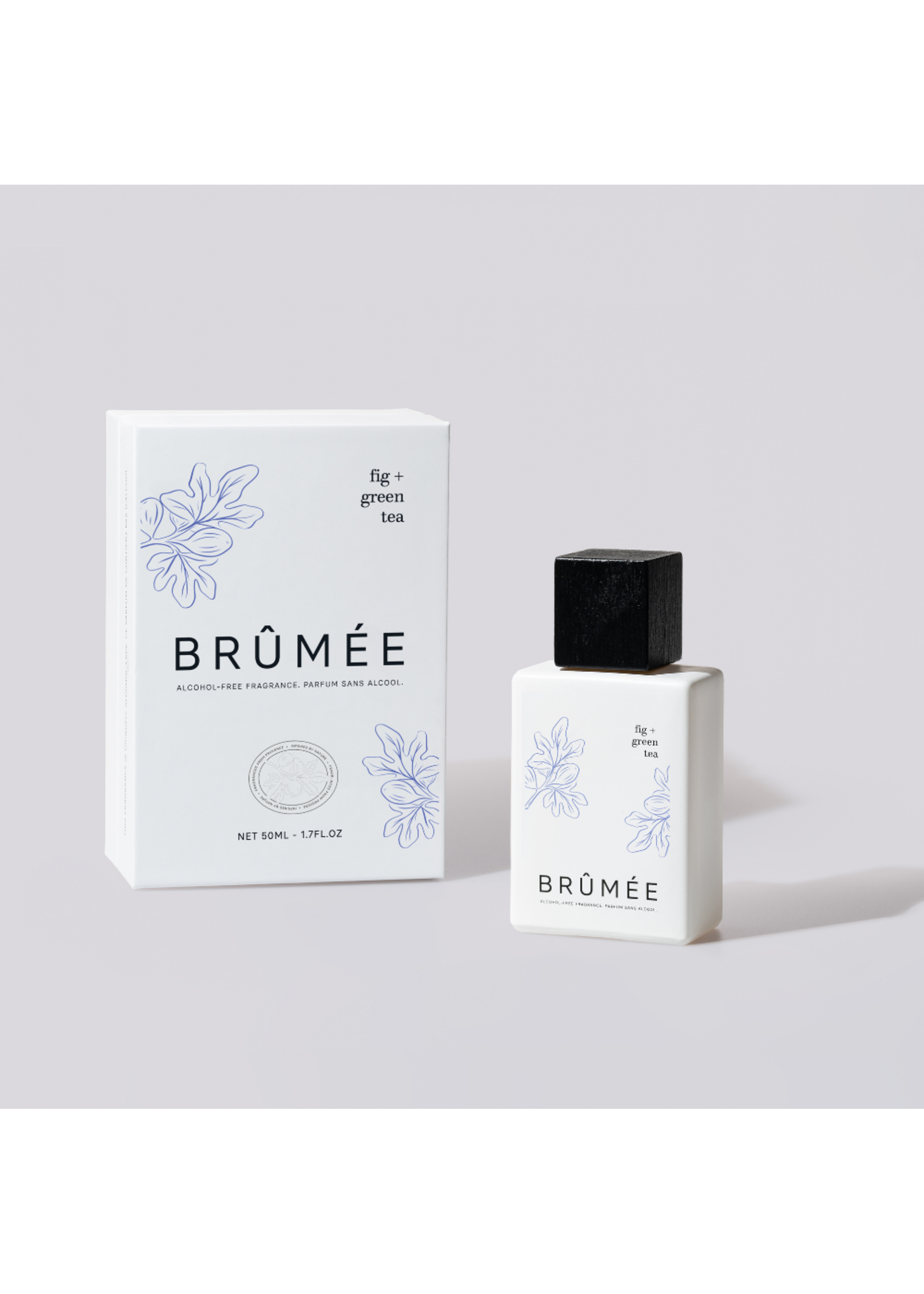 Brûmée Organic Parfum Fig + Green Tea Alcohol-free Perfume 50mL