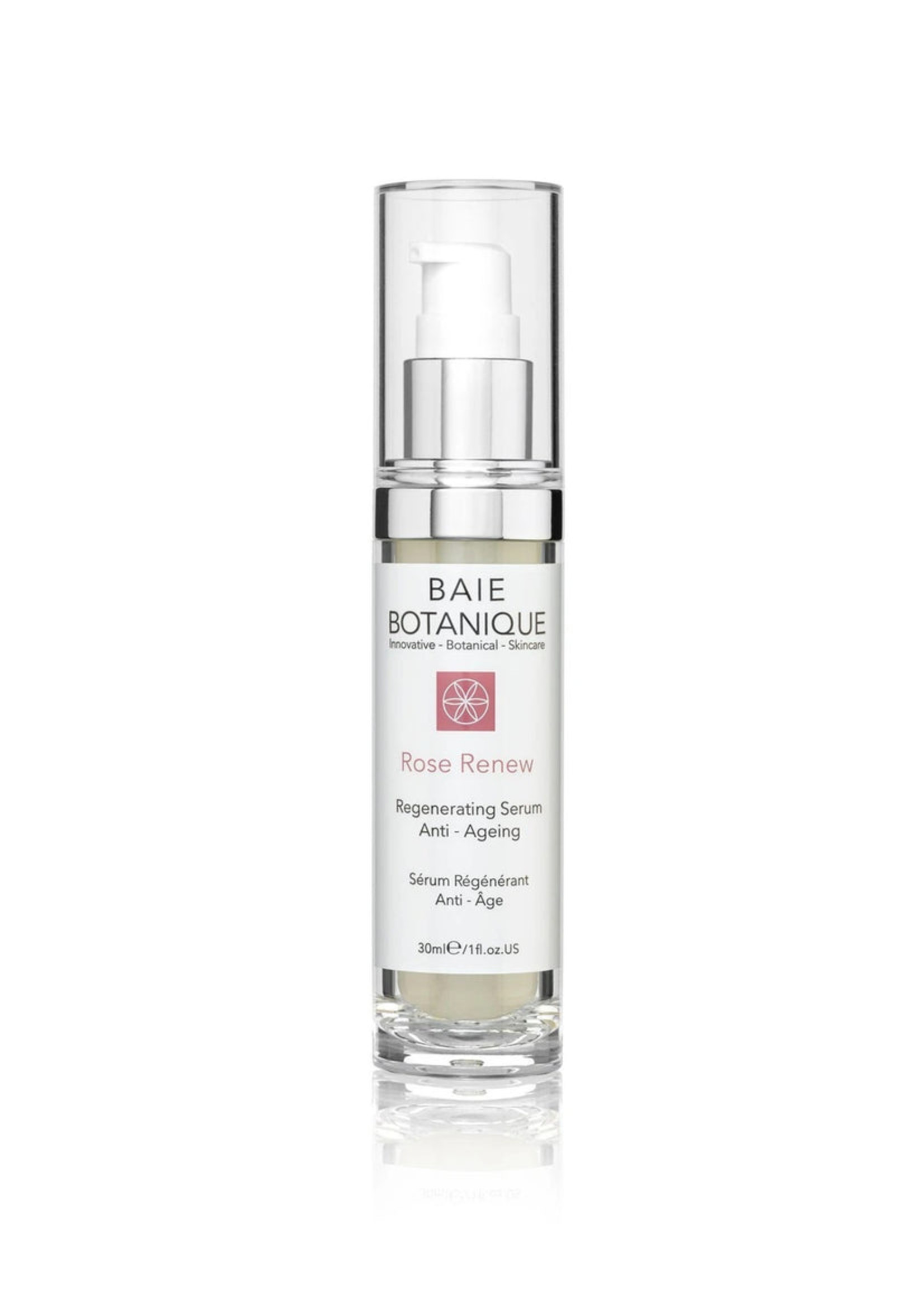 Baie Botanique Skincare   Rose Renew Regenerating Serum