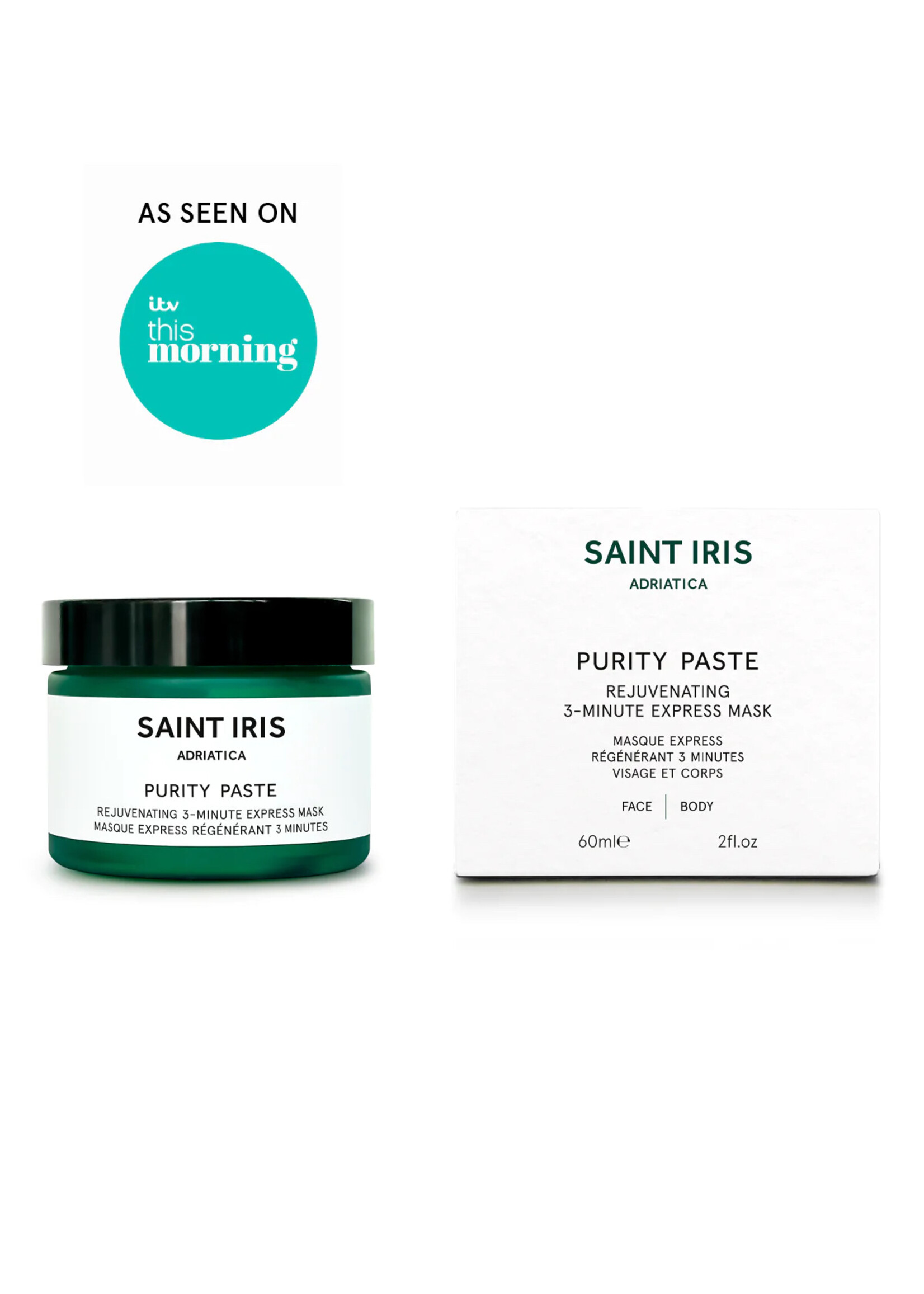 Saint Iris Skincare Purity paste  Mask
