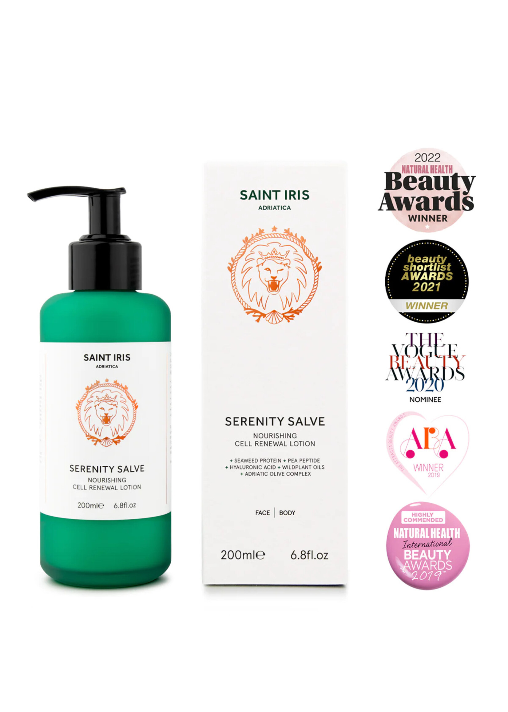 Saint Iris Skincare Serenity Salve Lotion