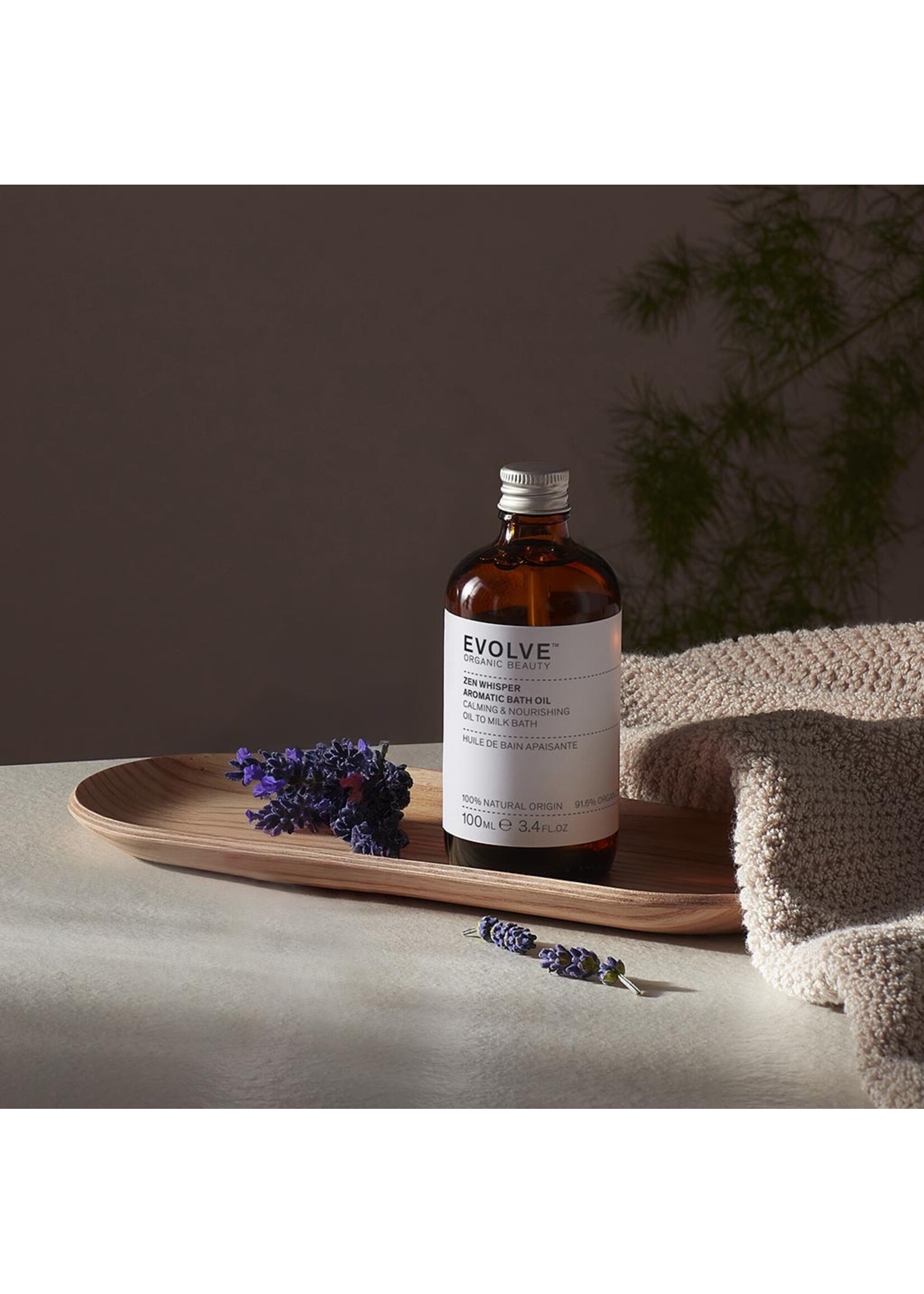Evolve Organic Beauty  ZEN WHISPER AROMATIC BATH OIL