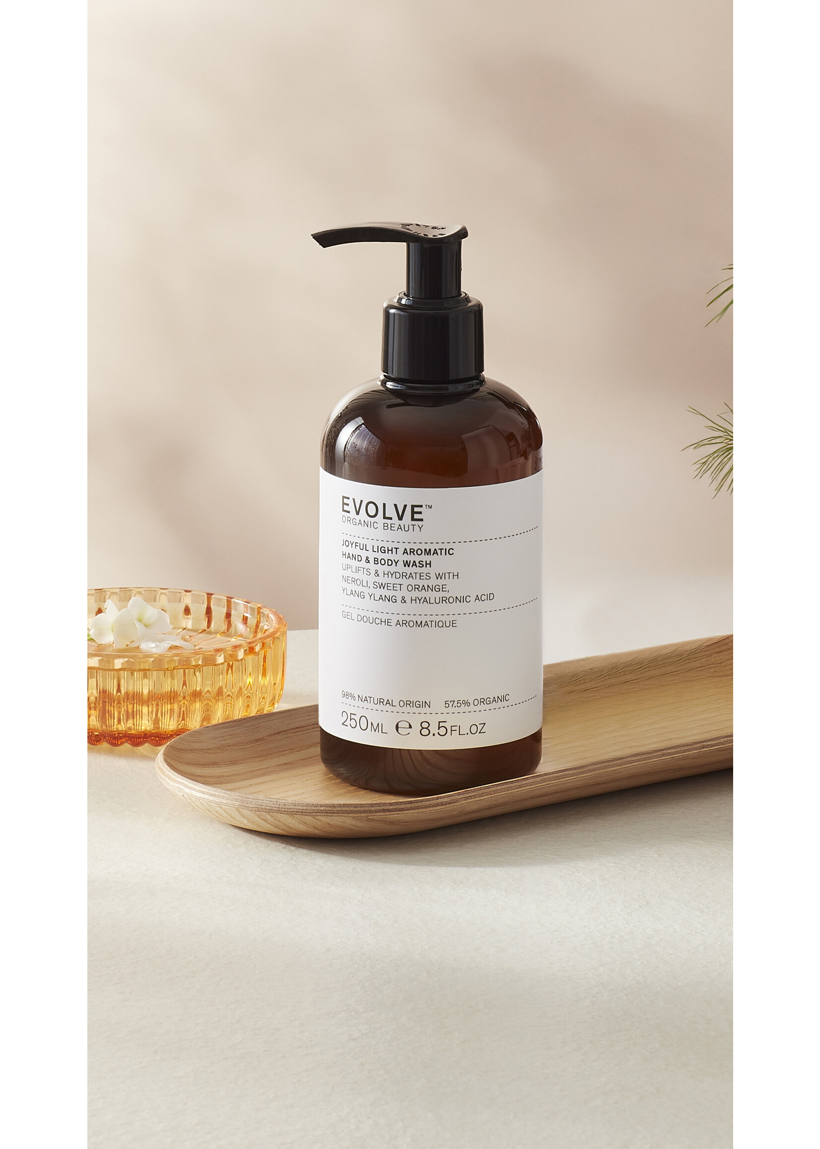 Evolve Organic Beauty  JOYFUL LIGHT AROMATIC HAND & BODY WASH