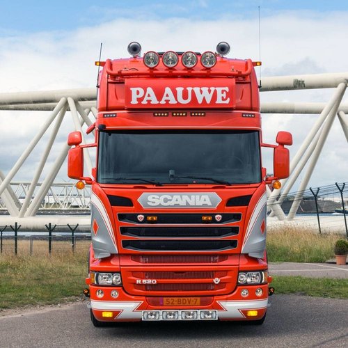 Scania Scania Streamline Highline Zonneklep 2D met lijn